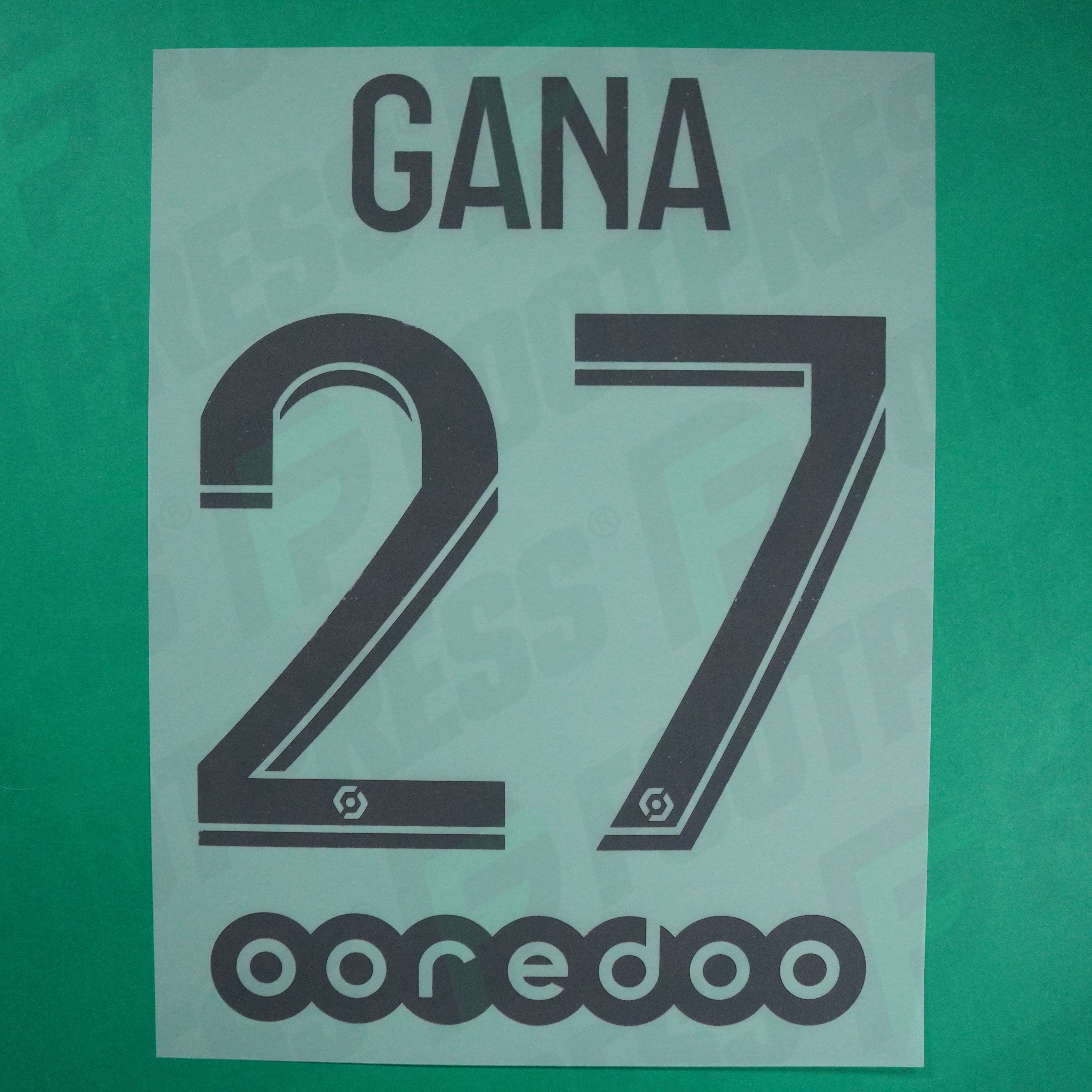 Flocage Officiel - Paris Saint-Germain, Gana Gueye, 2020/2021, Fourth Flocage Officiel - Paris Saint-Germain, Gana Gueye, 2020/2021, Fourth