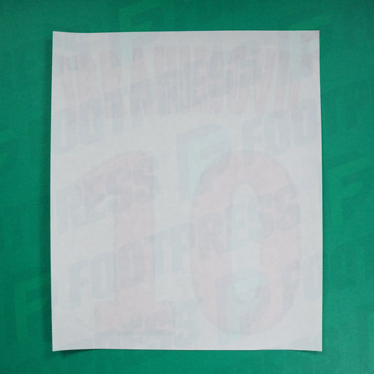 Flocage Officiel - Paris Saint-Germain, Ibrahimovic, 2013/2014, Away, Rouge/Noir