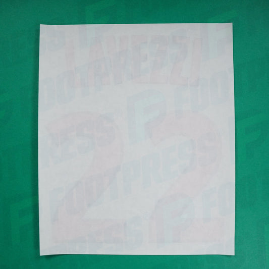 Flocage Officiel - Paris Saint-Germain, Lavezzi 22, 2013/2014, Away, Rouge/Noir