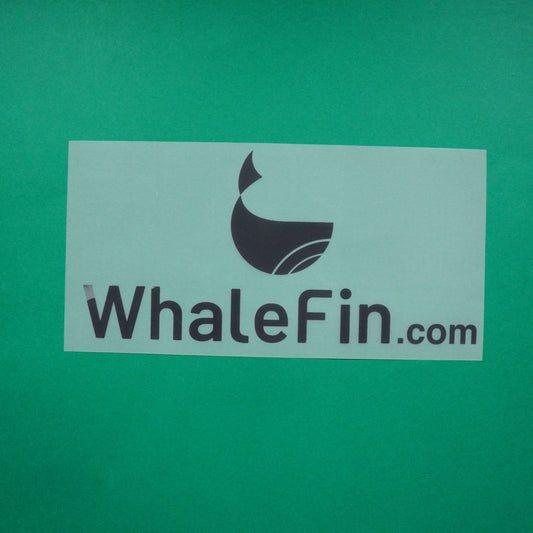 Flocage Officiel - Sponsor, WhaleFin.com, Noir
