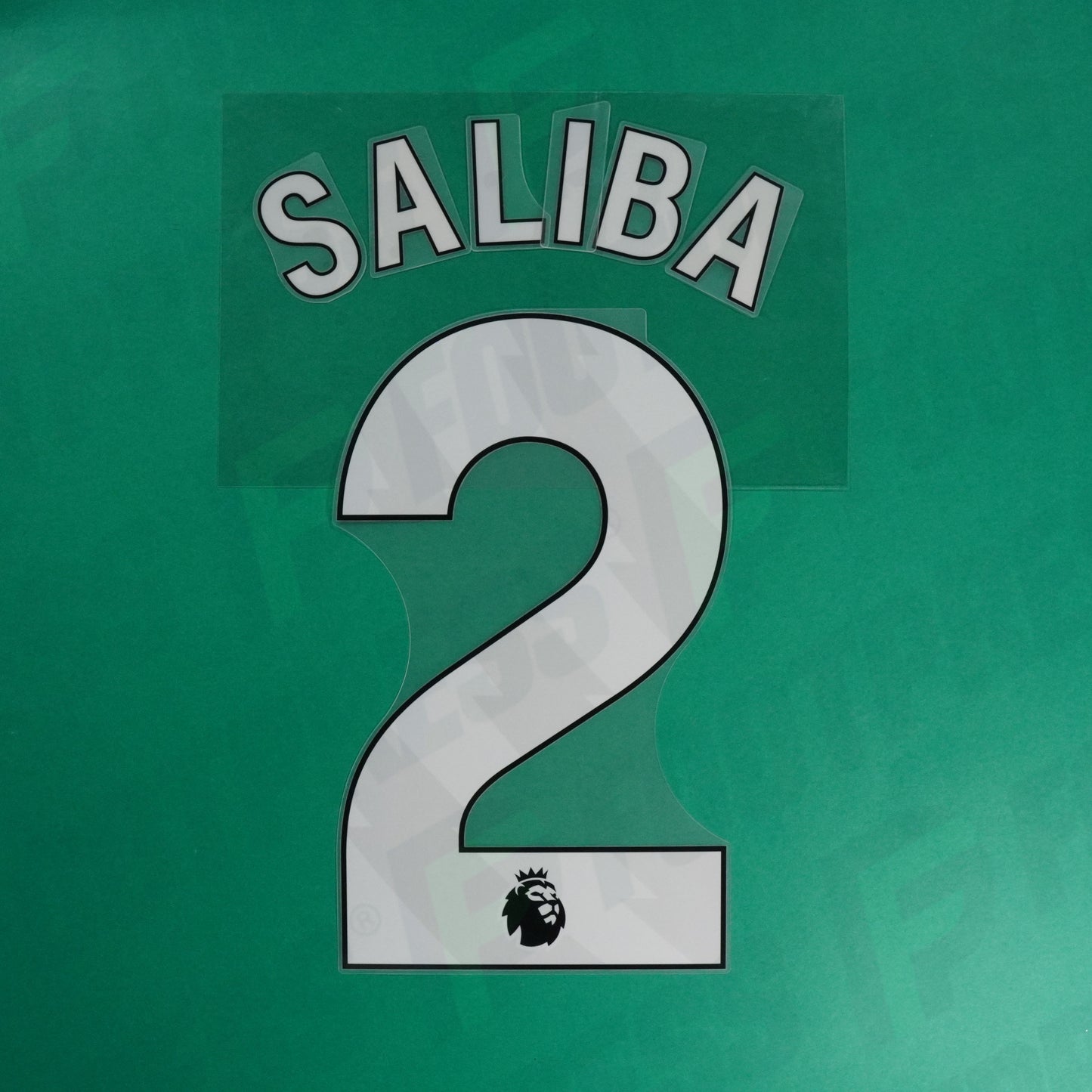 Flocage Officiel - Arsenal, Saliba, 2023-2025, Premier League, Blanc