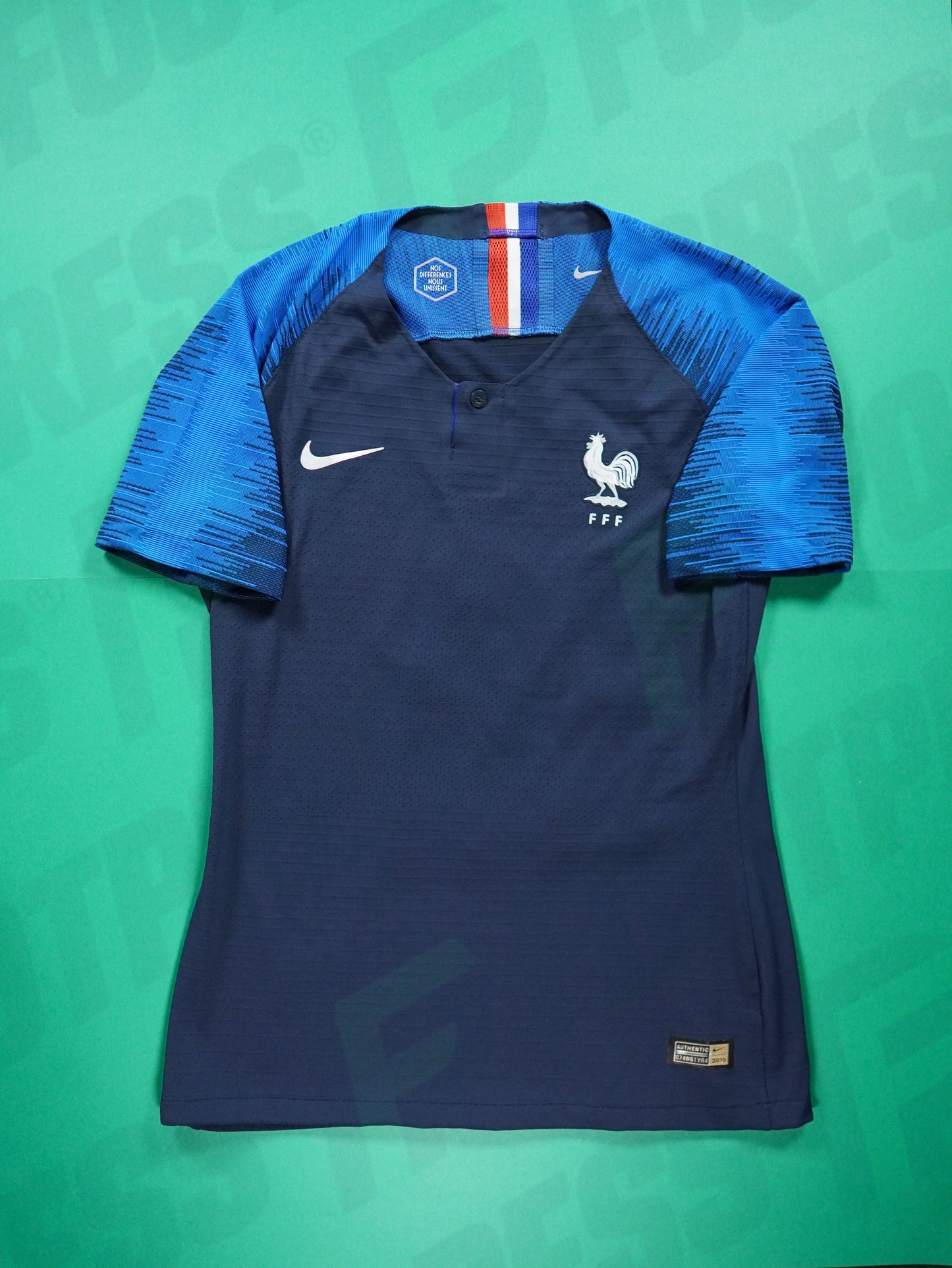Maillot Officiel - France Féminine, 2018, Home, Stock Pro, (S), N°#12