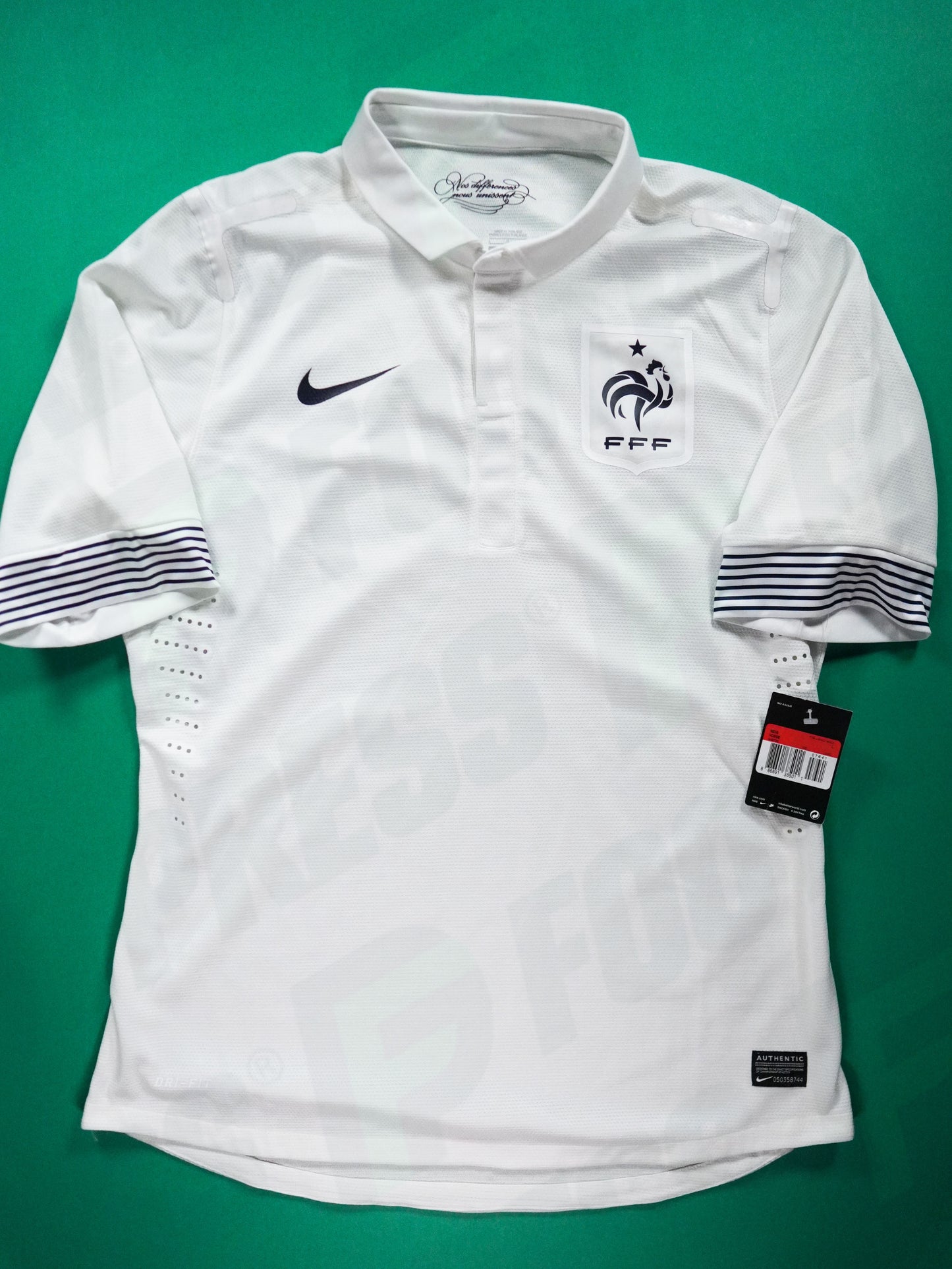 Maillot Officiel - France, 2012, Away, Stock Pro, (L), BNWT