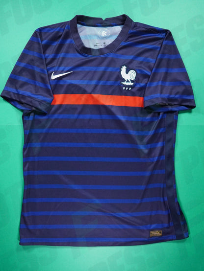 Maillot Officiel - France, 2020, Home Sans étoile, Stock Pro, (XL)