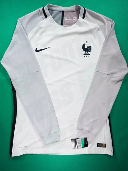 Maillot Officiel - France, 2016, Away, Stock Pro, (XL), BNWT, Manches Longues