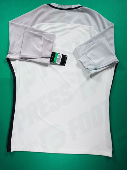Maillot Officiel - France, 2016, Away, Stock Pro, (XL), BNWT, Manches Longues