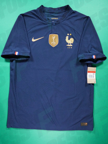 Maillot Officiel - France, 2022, Home, Player Boutique, (L), BNWT, Patch Champion du Monde 2018