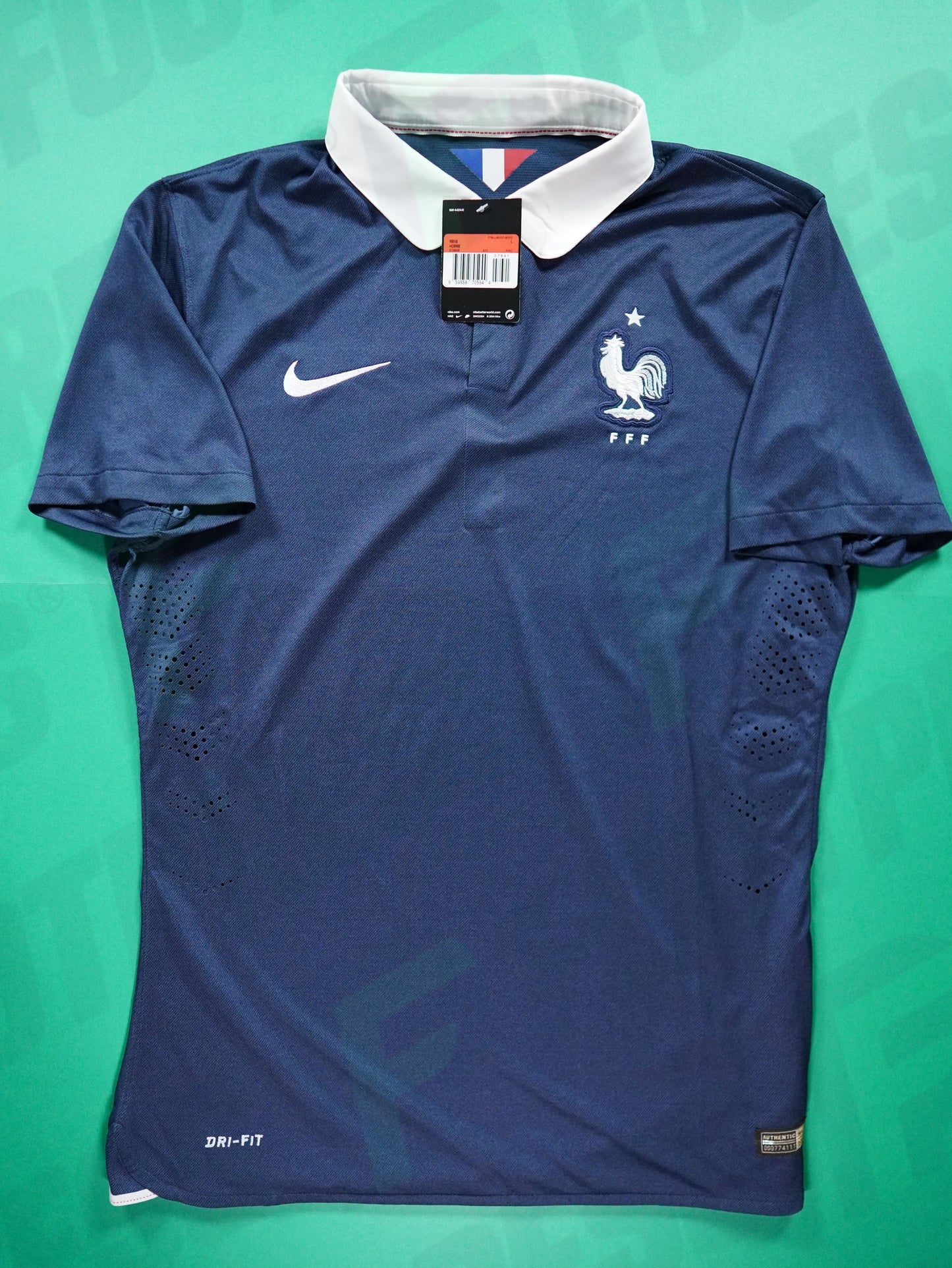 Maillot Officiel - France, 2014, Home, Stock Pro, (L), BNWT
