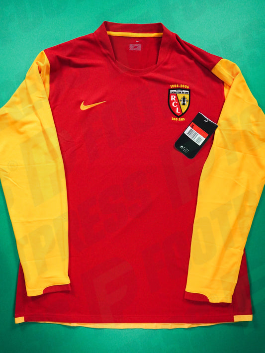 Maillot Officiel - RC Lens, 2006/2007, Home, Stock Pro, (L), BNWT, Manches Longues
