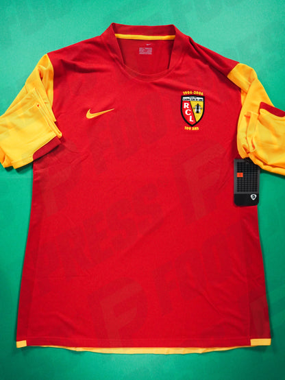 Maillot Officiel - RC Lens, 2006/2007, Home, Stock Pro, (L), BNWT, Manches Longues