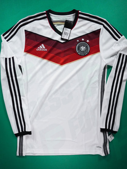Maillot Officiel - Allemagne, 2014, Home, Stock Pro, 8 (Environ L), BNWT, Manches Longues