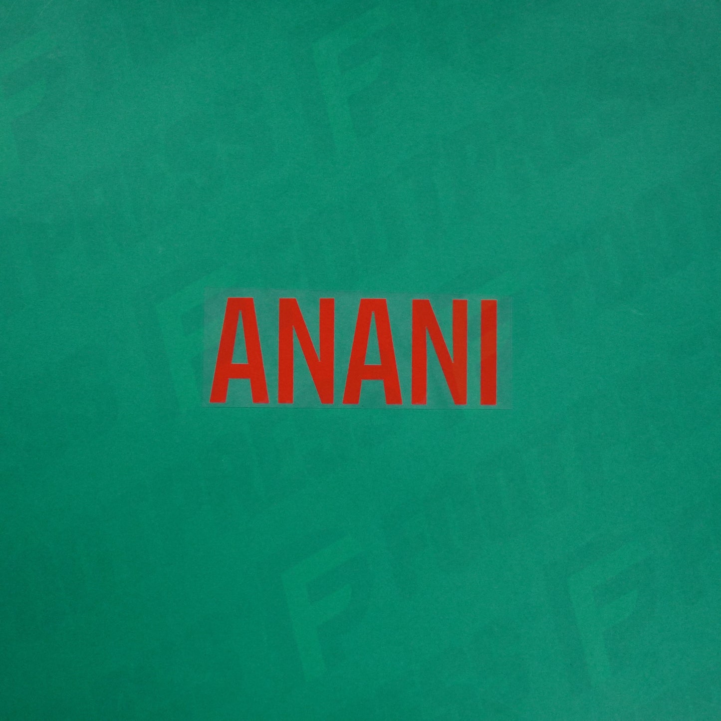 Flocage Officiel - Red Star FC, Anani, Ligue 2, Nom seul, Rouge