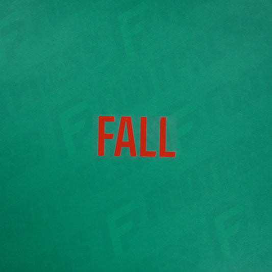 Flocage Officiel - Red Star FC, Fall, Ligue 2, Nom seul, Rouge