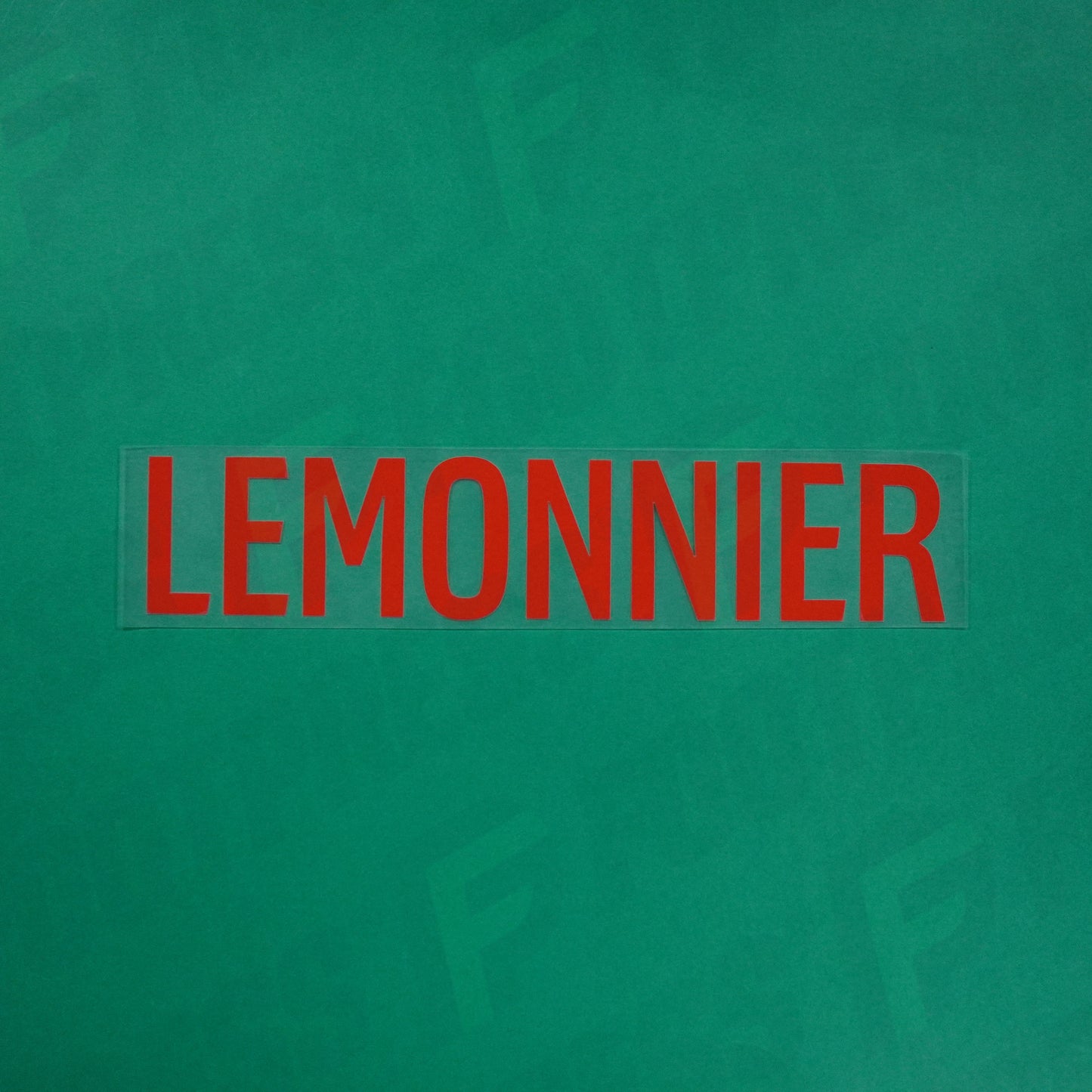 Flocage Officiel - Red Star FC, Lemonnier, Ligue 2, Nom seul, Rouge