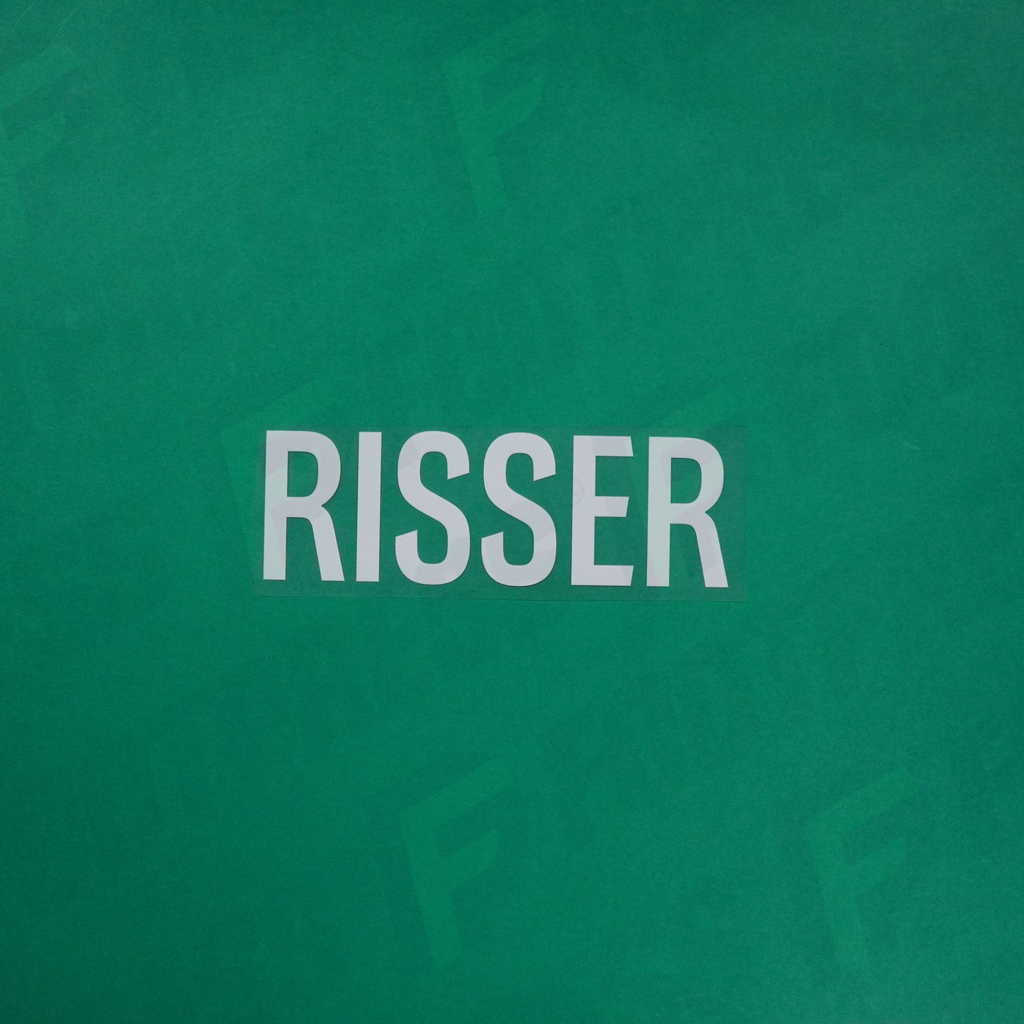 Flocage Officiel - Red Star FC, Risser, Ligue 2, Nom seul, Blanc