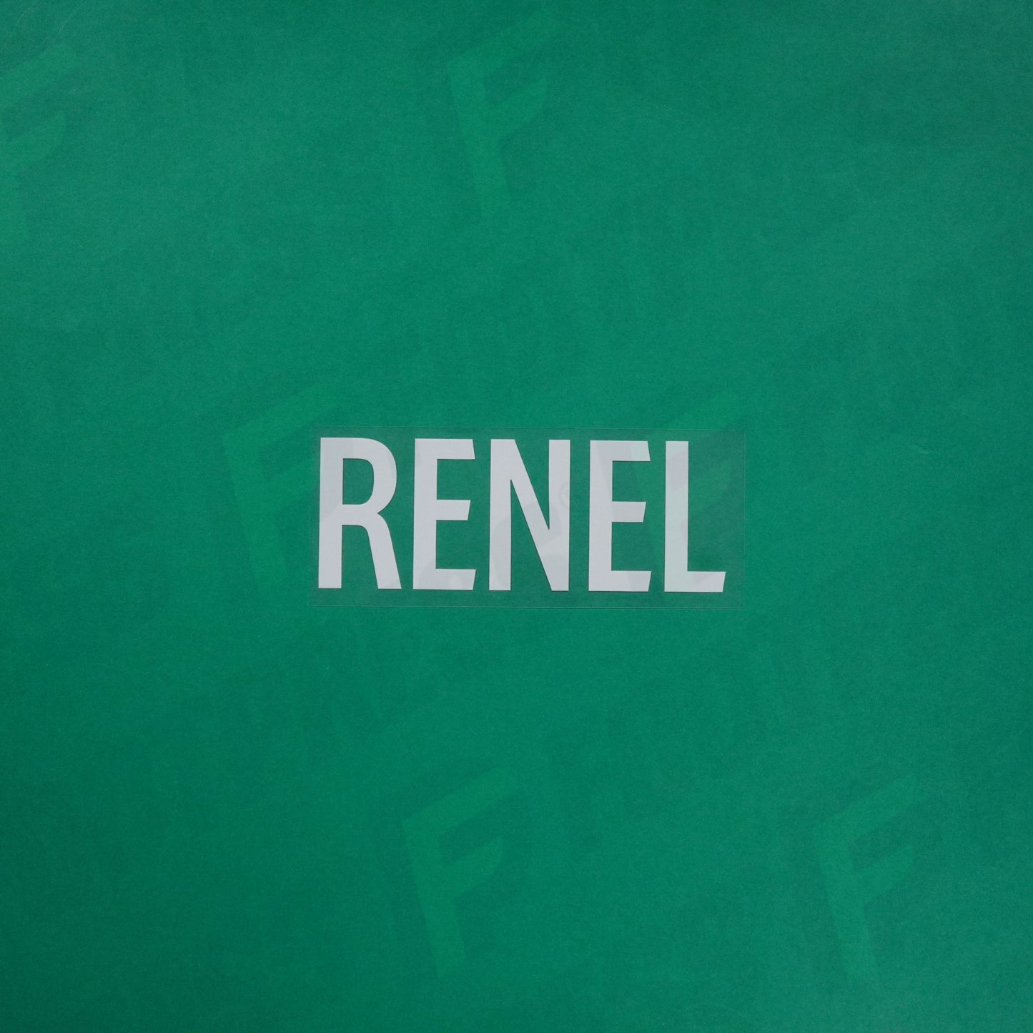 Flocage Officiel - Red Star FC, Renel, Ligue 2, Nom seul, Blanc