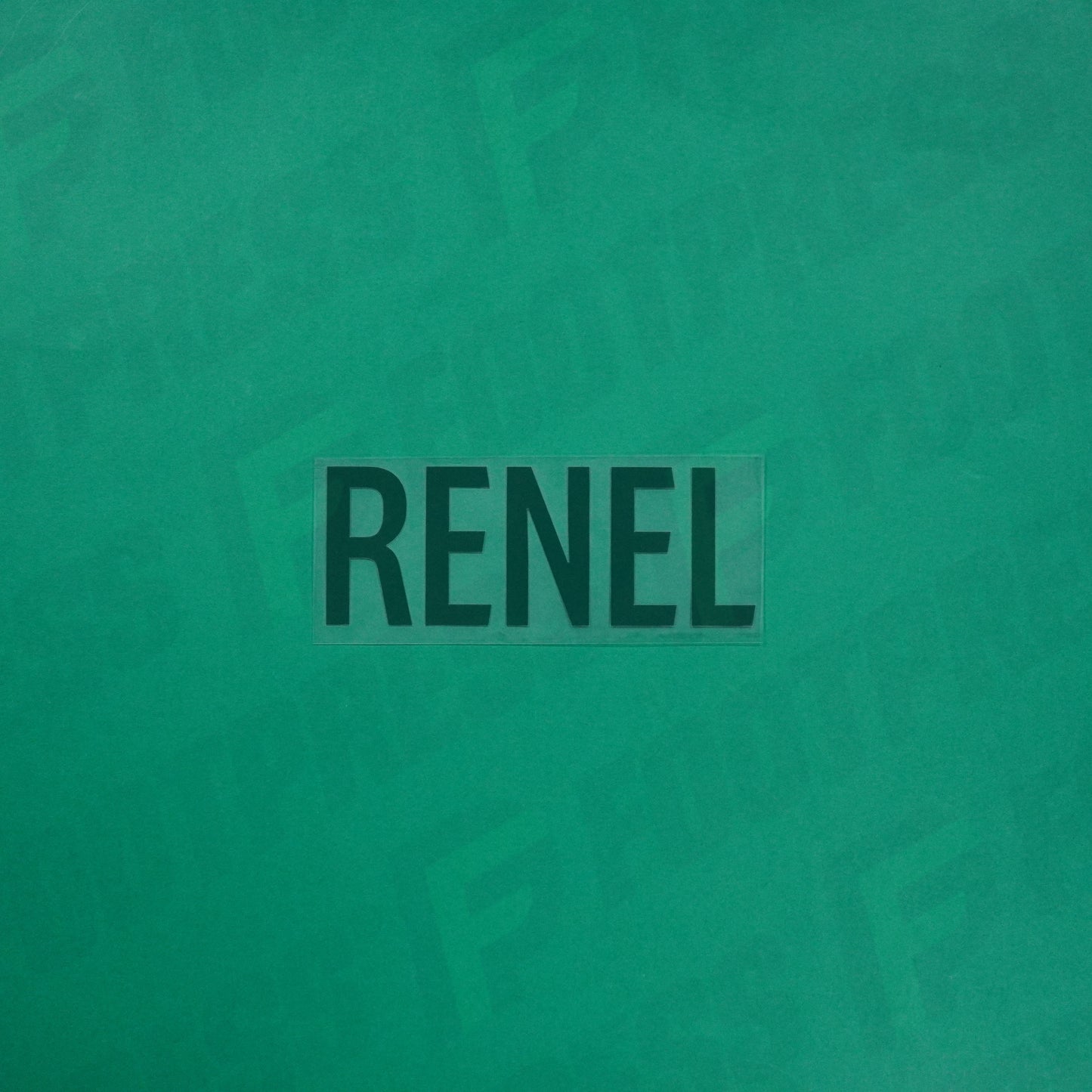 Flocage Officiel - Red Star FC, Renel, Ligue 2, Nom seul, Vert