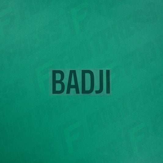 Flocage Officiel - Red Star FC, Badji, Ligue 2, Nom seul, Vert