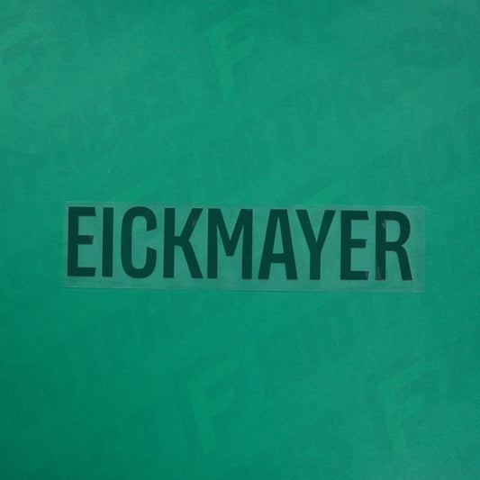 Flocage Officiel - Red Star FC, Eickmayer, Ligue 2, Nom seul, Vert