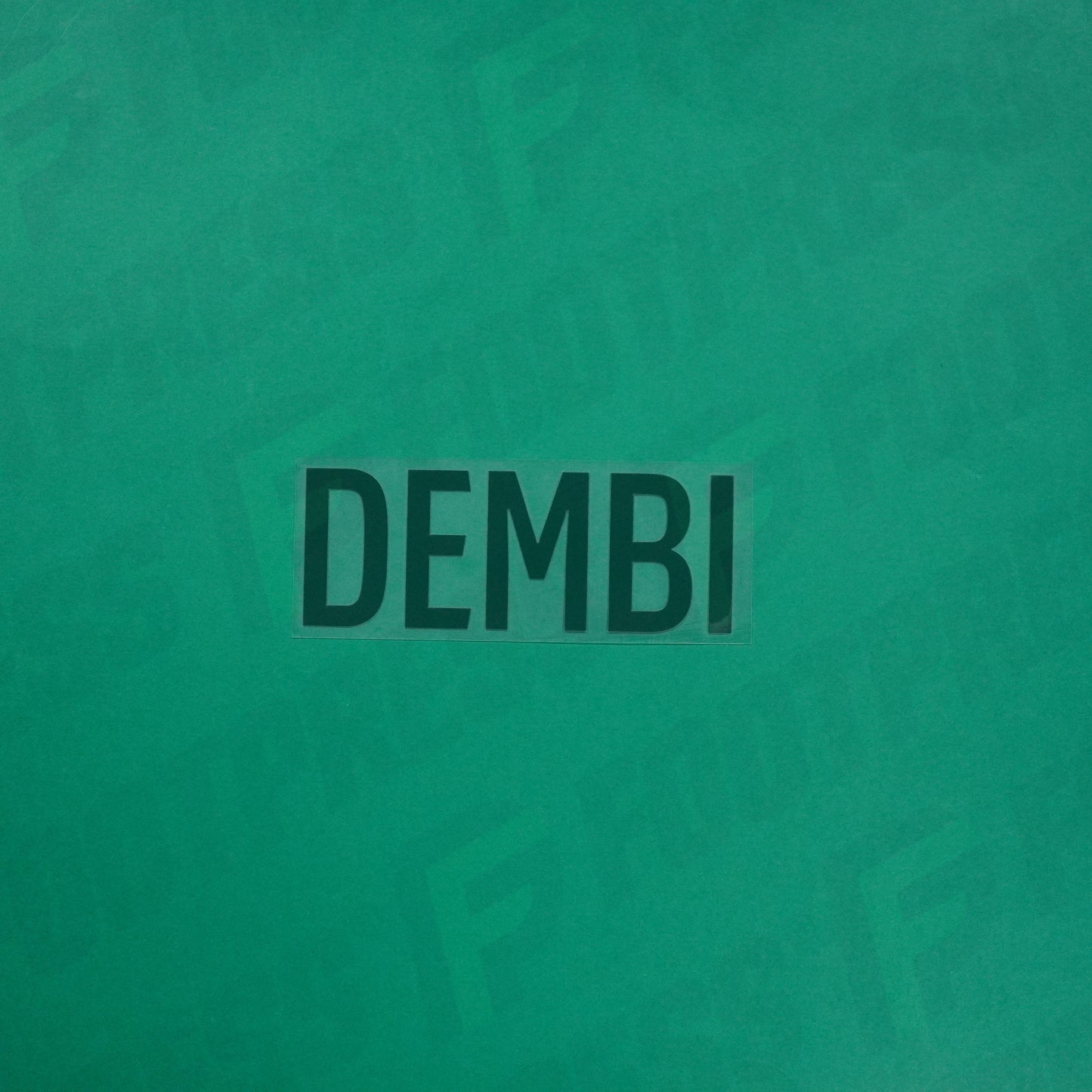 Flocage Officiel - Red Star FC, Dembi, Ligue 2, Nom seul, Vert