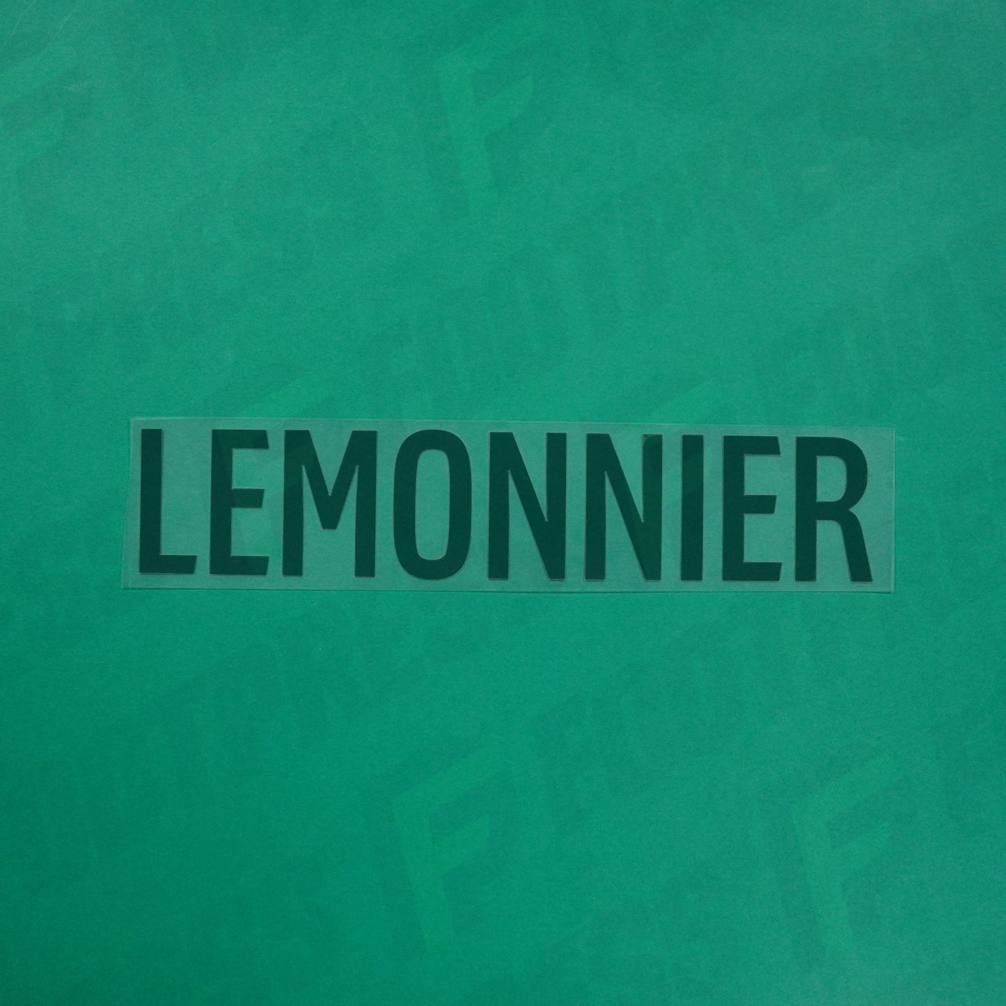 Flocage Officiel - Red Star FC, Lemonnier, Ligue 2, Nom seul, Vert