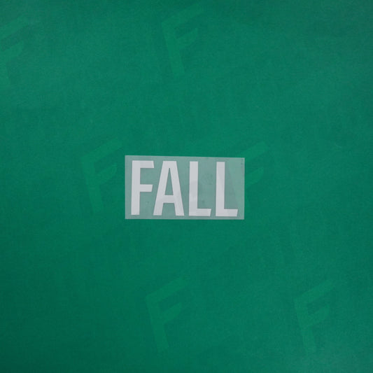 Flocage Officiel - Red Star FC, Fall, Ligue 2, Nom seul (Qualité supérieure), Blanc