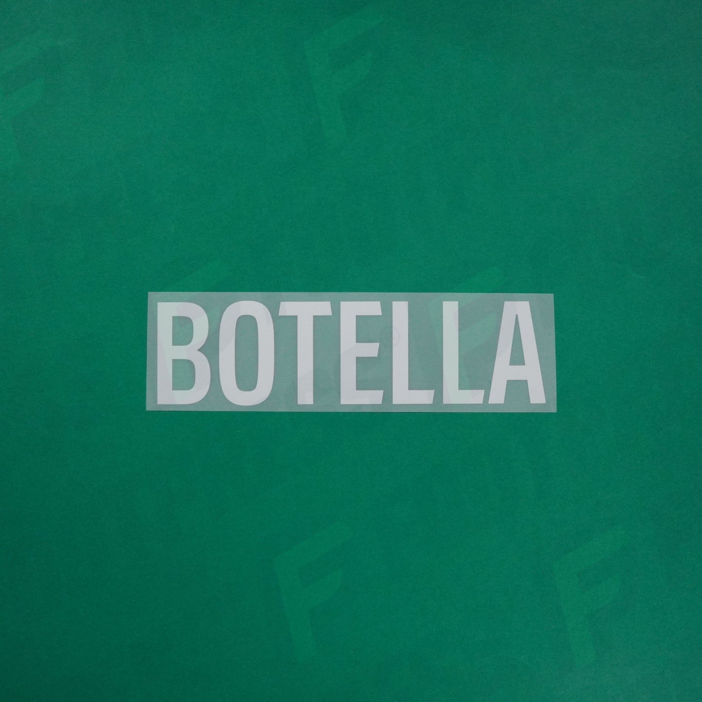 Flocage Officiel - Red Star FC, Botella, Ligue 2, Nom seul (Qualité supérieure), Blanc