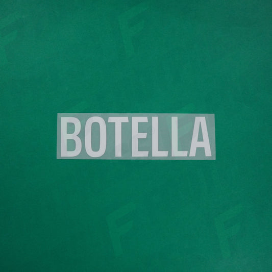 Flocage Officiel - Red Star FC, Botella, Ligue 2, Nom seul (Qualité supérieure), Blanc