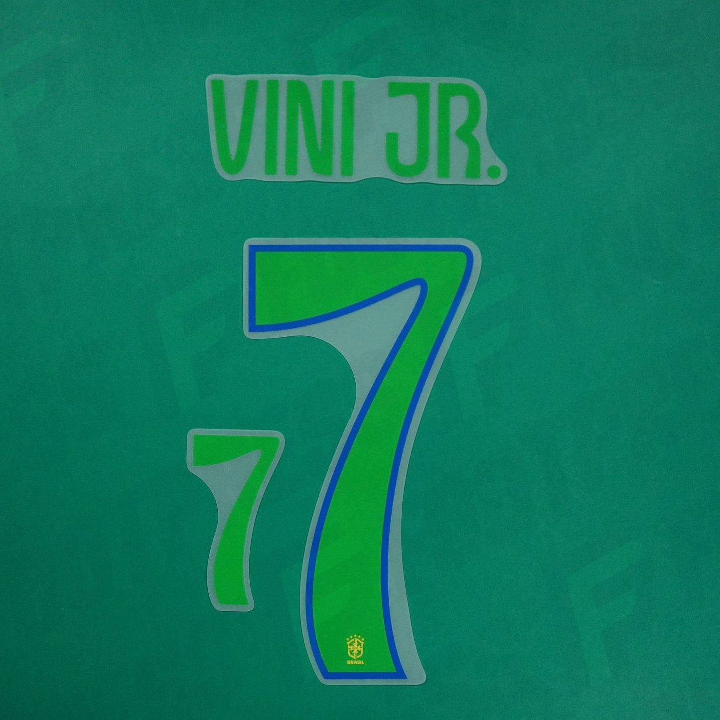 Flocage Officiel - Brésil, Vinicius JR, 2024, Home, Vert