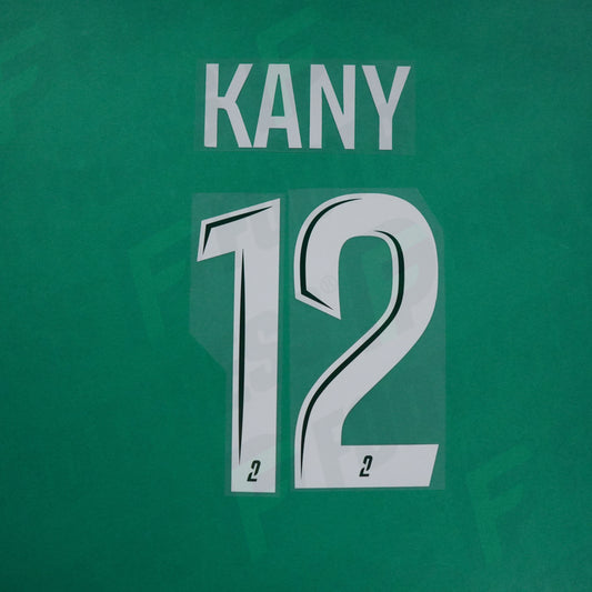 Flocage Officiel - Red Star FC, Kany, 2024/2025, Away, Blanc