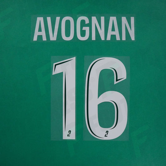 Flocage Officiel - Red Star FC, Avognan, 2024/2025, Away, Blanc