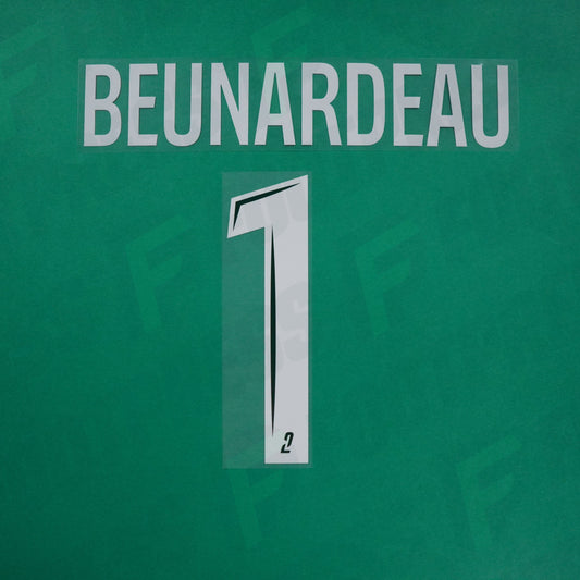 Flocage Officiel - Red Star FC, Beunardeau, 2024/2025, Away, Blanc