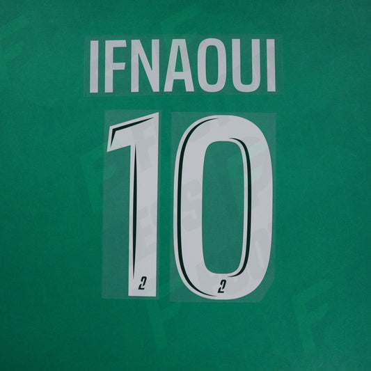 Flocage Officiel - Red Star FC, Ifnaoui, 2024/2025, Away, Blanc