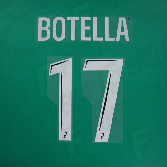 Flocage Officiel - Red Star FC, Botella, 2024/2025, Away, Blanc