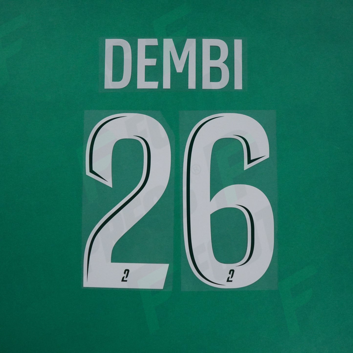 Flocage Officiel - Red Star FC, Dembi, 2024/2025, Away, Blanc