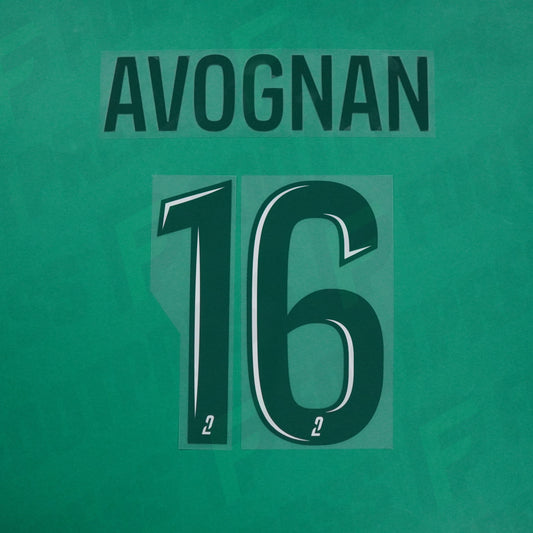 Flocage Officiel - Red Star FC, Avognan, 2024/2025, Home, Vert