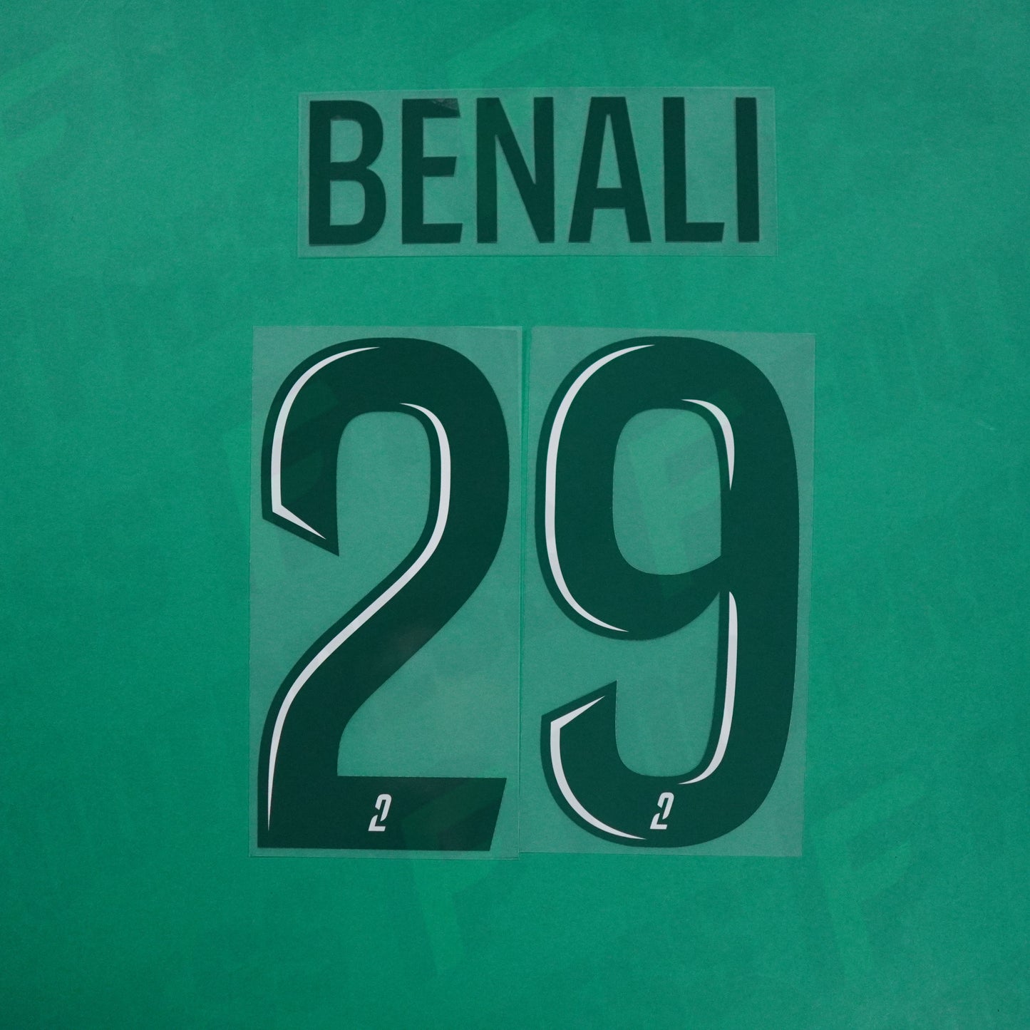 Flocage Officiel - Red Star FC, Benali, 2024/2025, Home, Vert