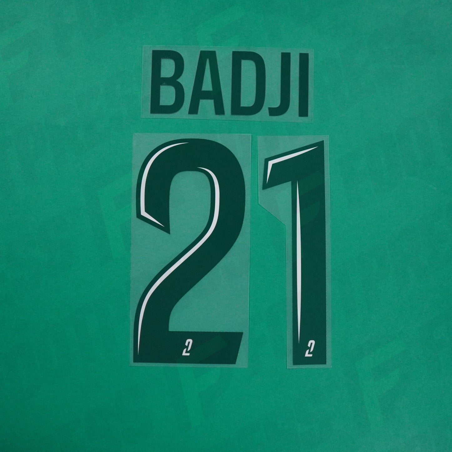 Flocage Officiel - Red Star FC, Badji, 2024/2025, Home, Vert