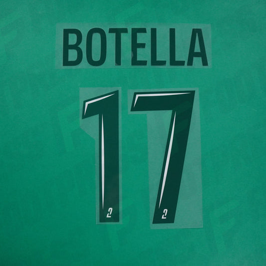 Flocage Officiel - Red Star FC, Botella, 2024/2025, Home, Vert