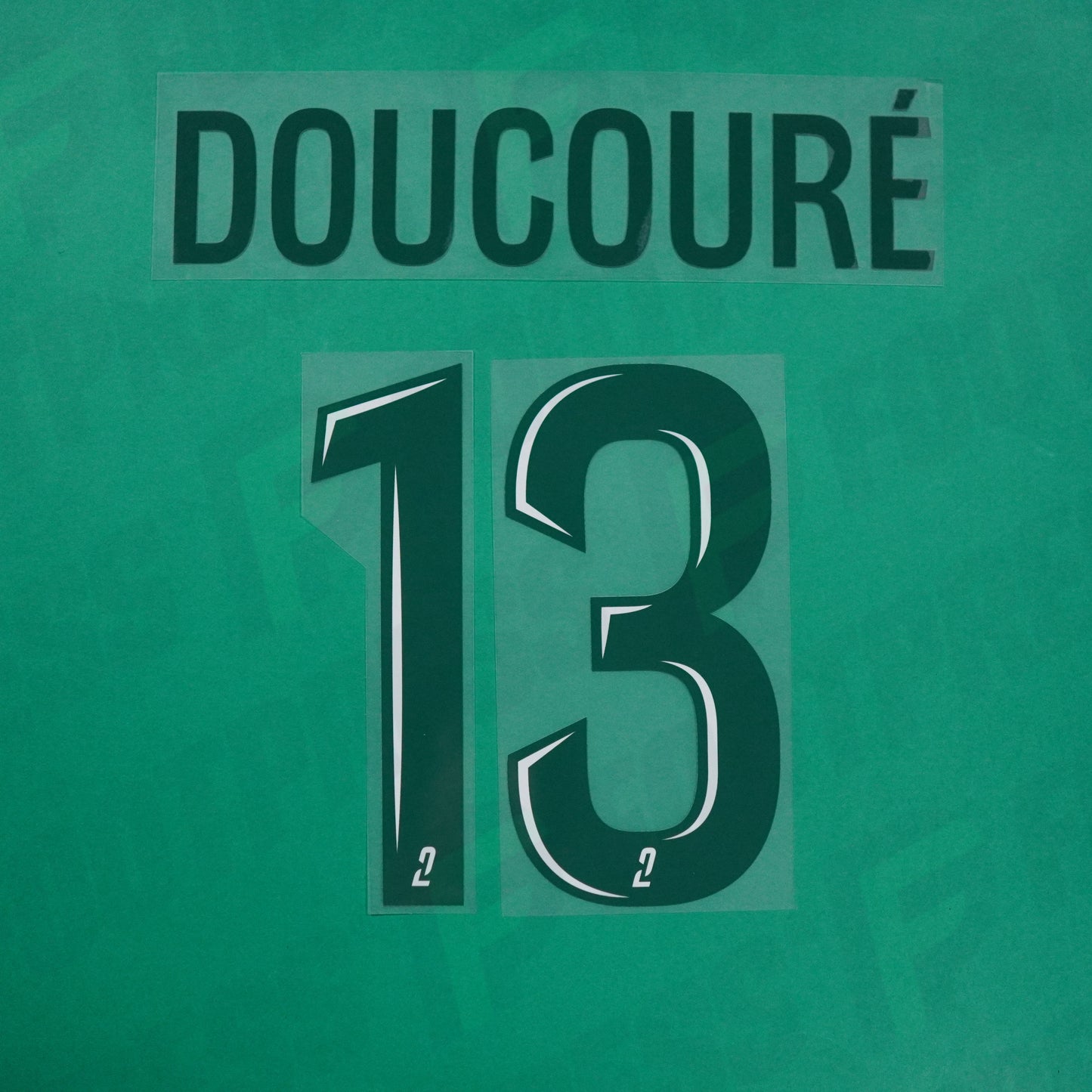 Flocage Officiel - Red Star FC, Doucouré, 2024/2025, Home, Vert