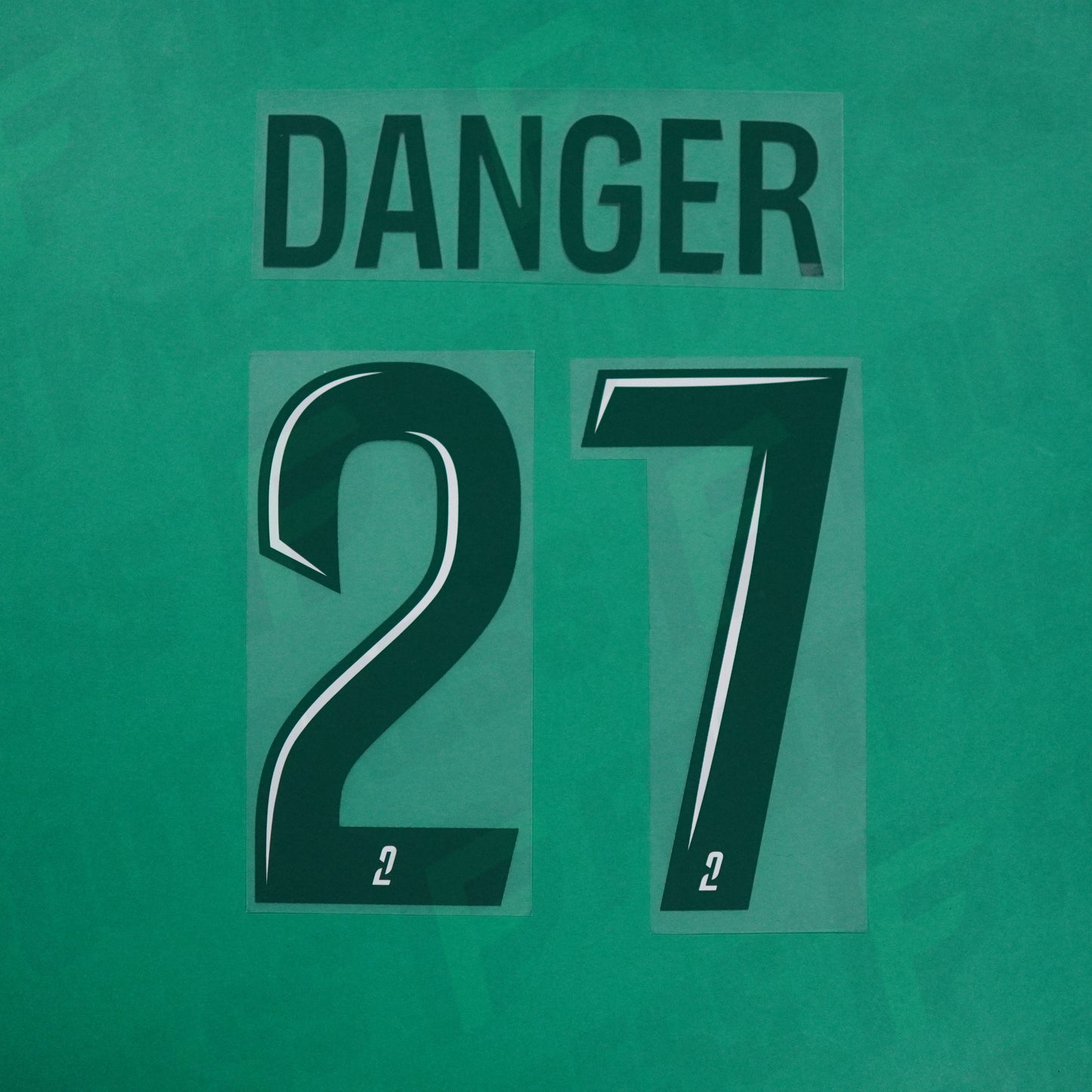 Flocage Officiel - Red Star FC, Danger, 2024/2025, Home, Vert