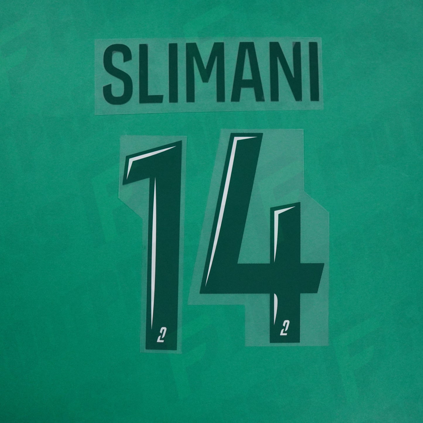 Flocage Officiel - Red Star FC, Slimani, 2024/2025, Home, Vert