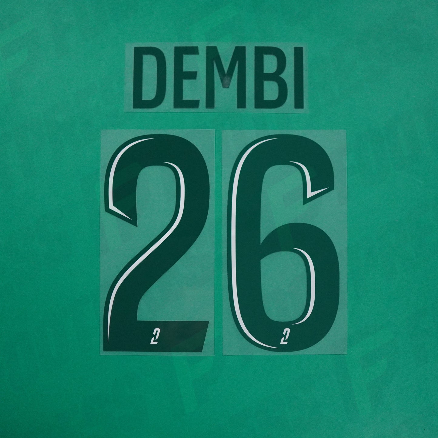 Flocage Officiel - Red Star FC, Dembi, 2024/2025, Home, Vert