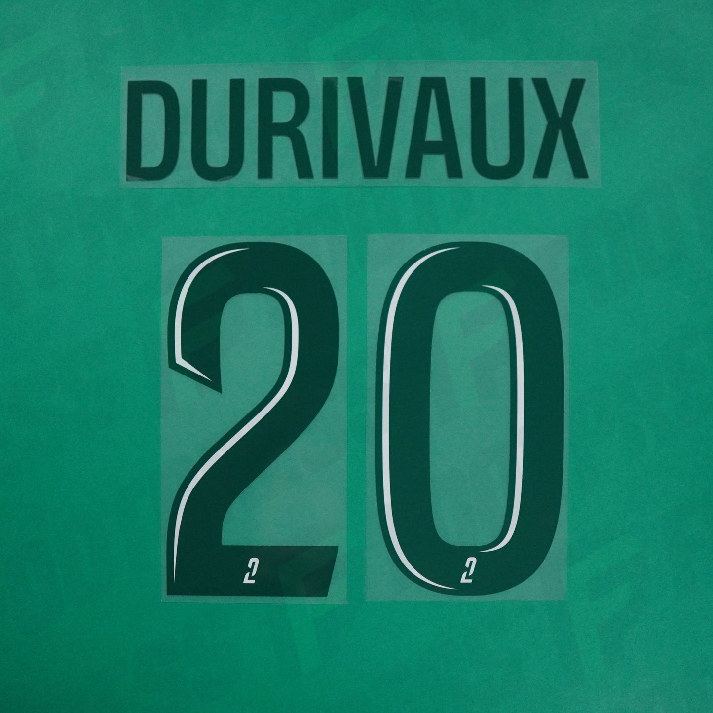 Flocage Officiel - Red Star FC, Durivaux, 2024/2025, Home, Vert