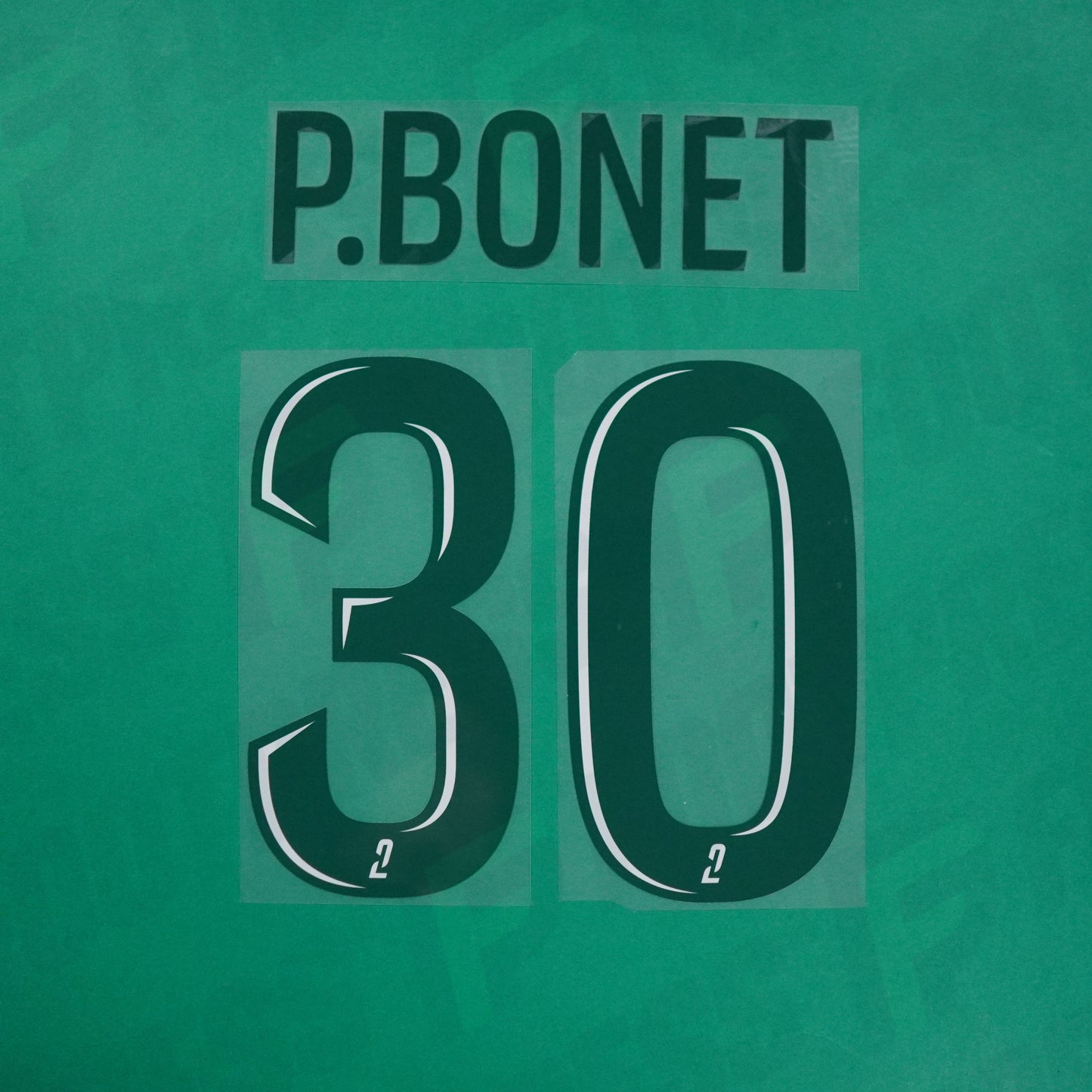 Flocage Officiel - Red Star FC, P.Bonet, 2024/2025, Home, Vert