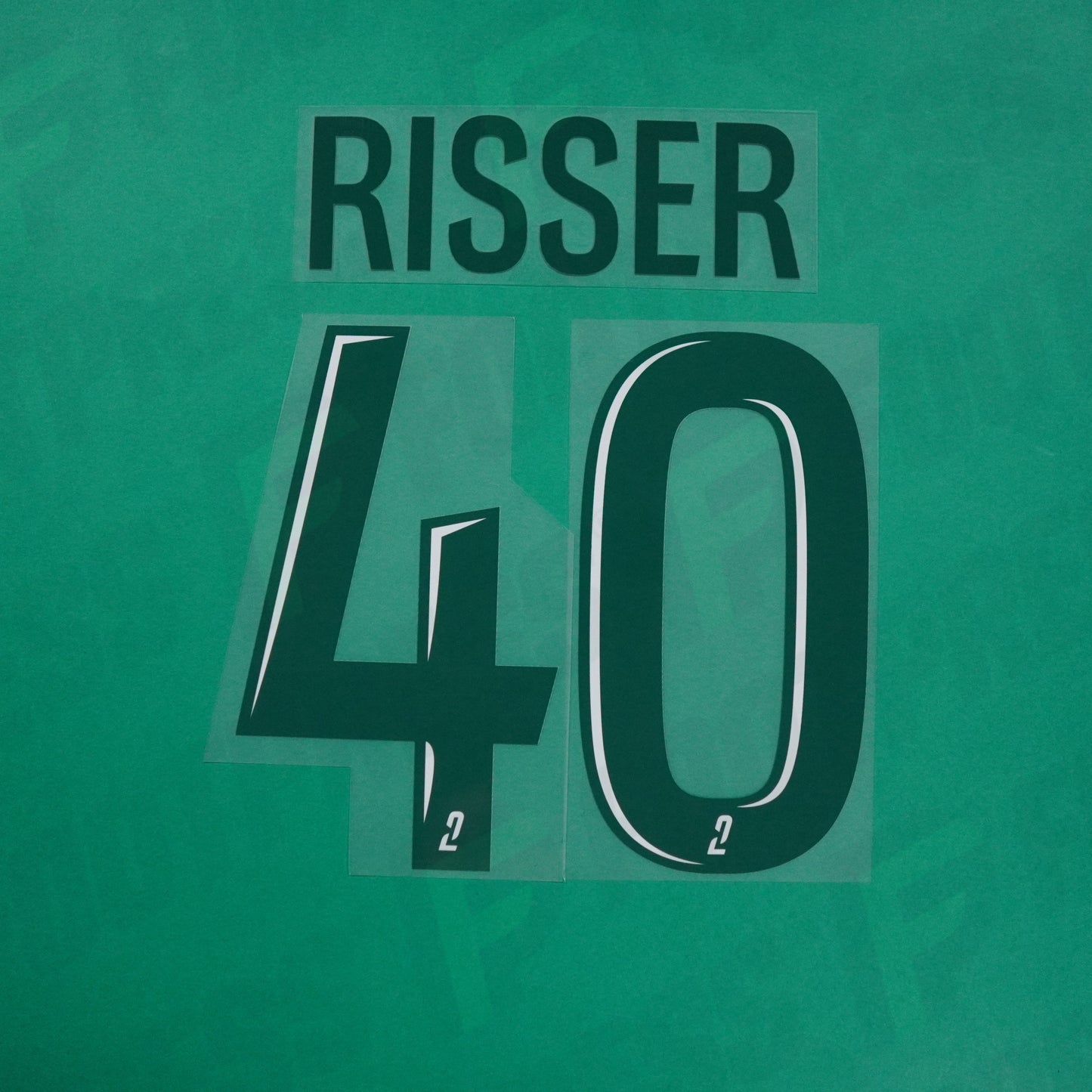 Flocage Officiel - Red Star FC, Risser, 2024/2025, Home, Vert