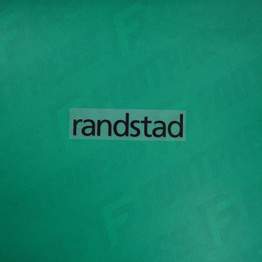 Flocage Officiel - Sponsor, RC Lens, Randstad, Noir