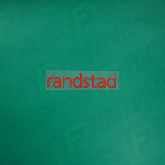 Flocage Officiel - Sponsor, RC Lens, Randstad, Rouge