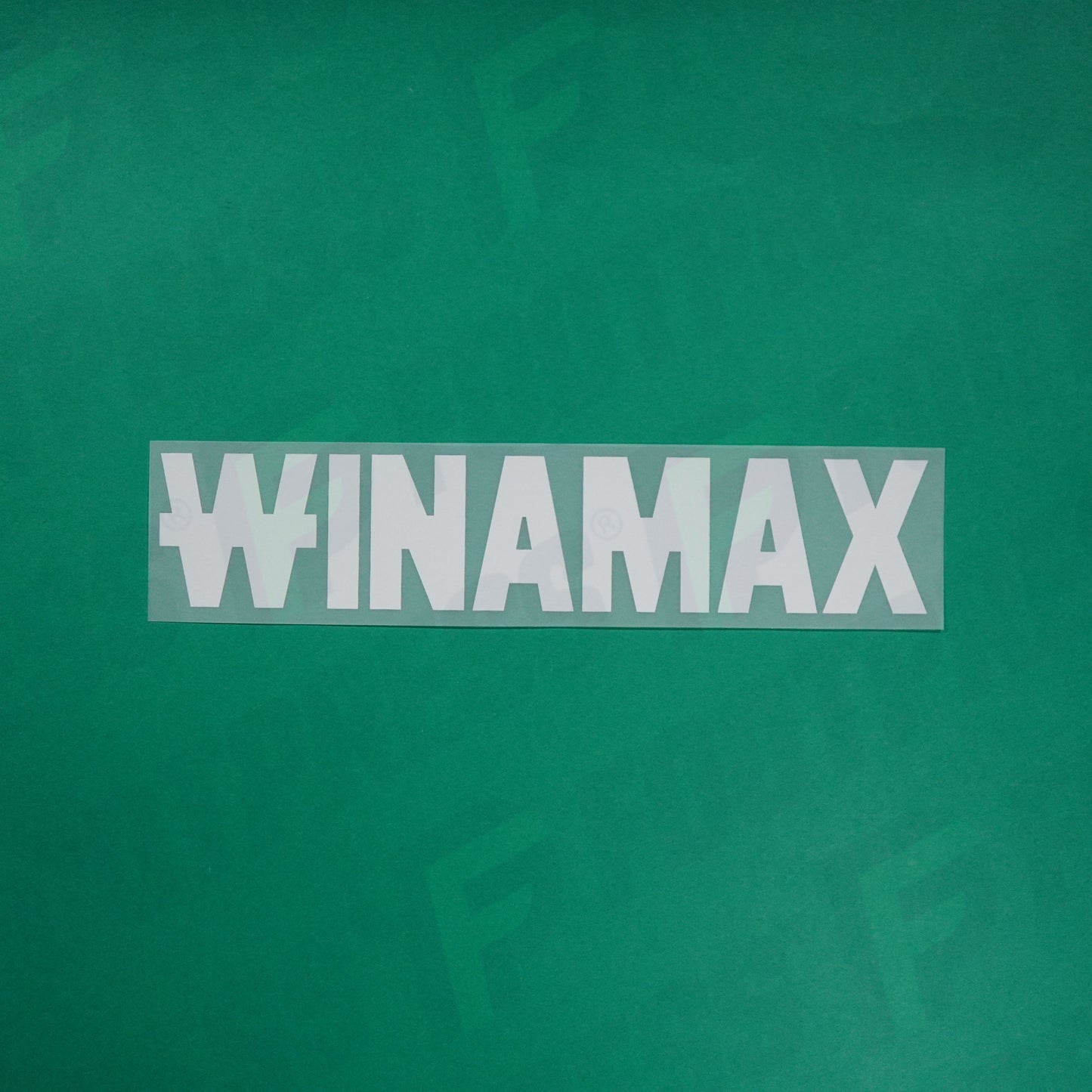 Flocage Officiel - Sponsor, RC Lens, Winamax, Blanc