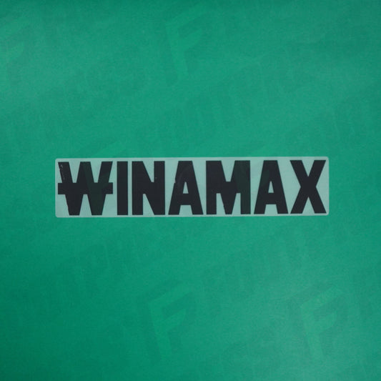 Flocage Officiel - Sponsor, RC Lens, Winamax, Noir